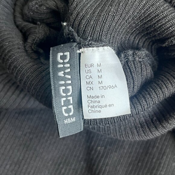 H&M Divded Ribbed Turtle Neck Top - Picture 3 of 6